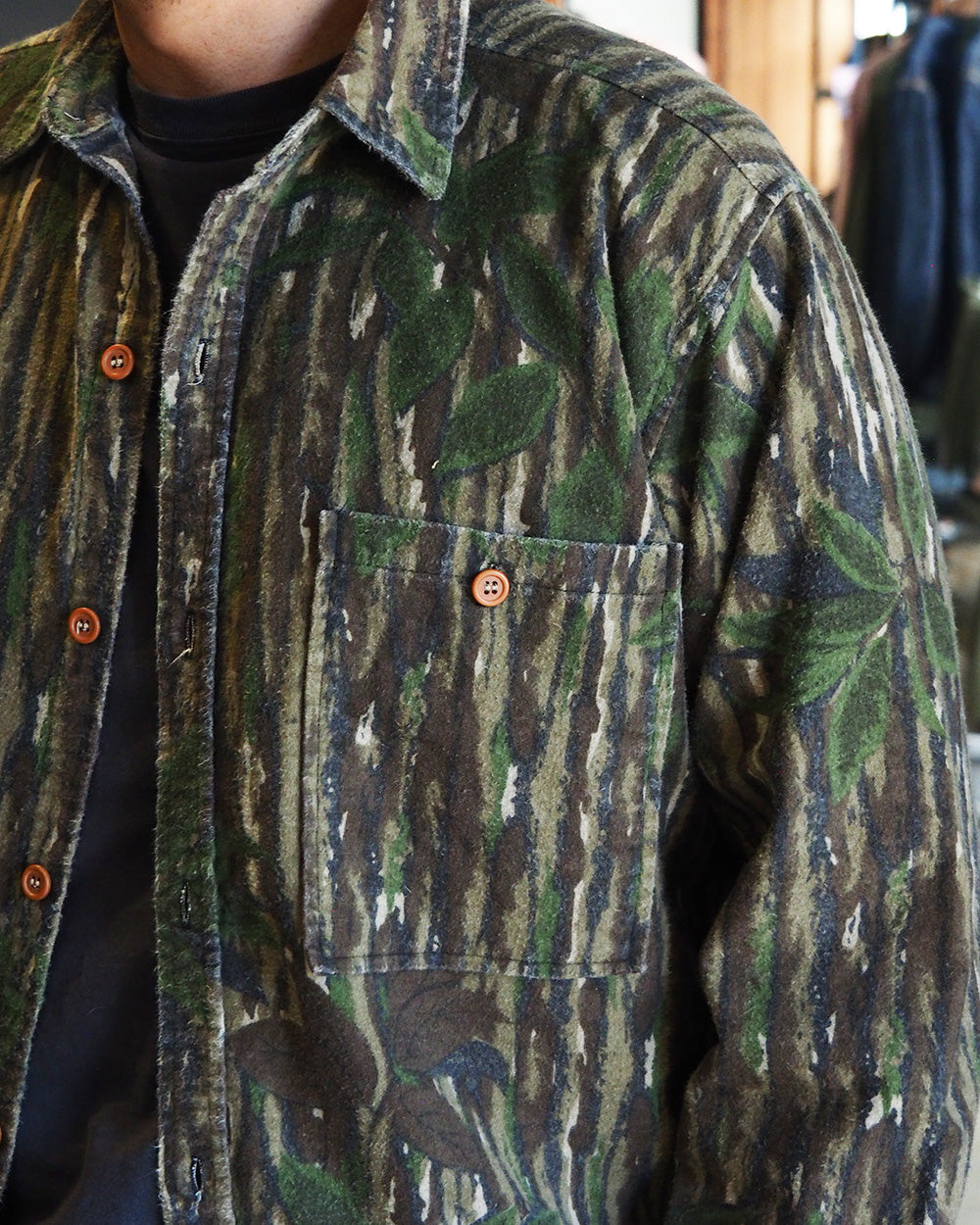 Vintage Realtree Camo Remake Shirt Jacket D