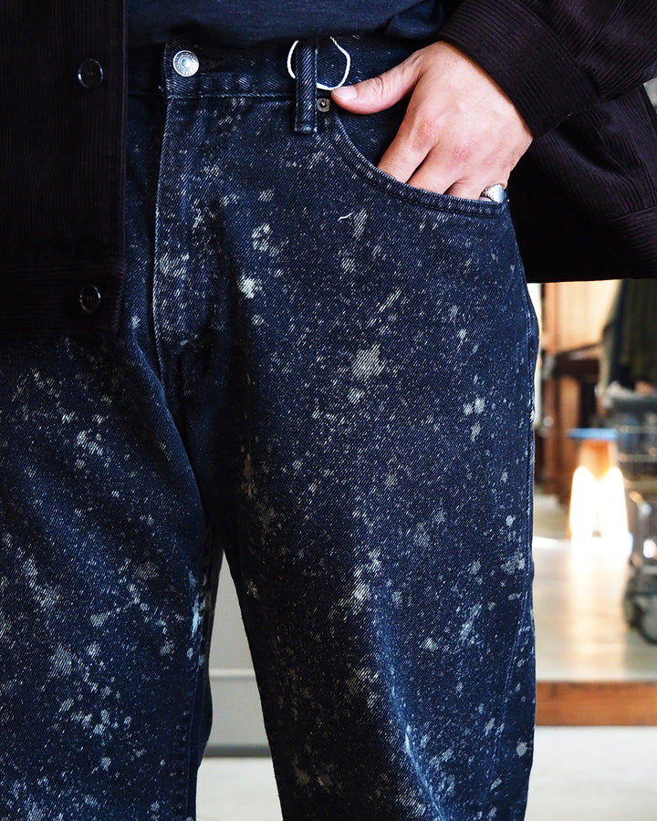 Nasngwam ナスングワム GALAXY DENIM PANTS Black L-1