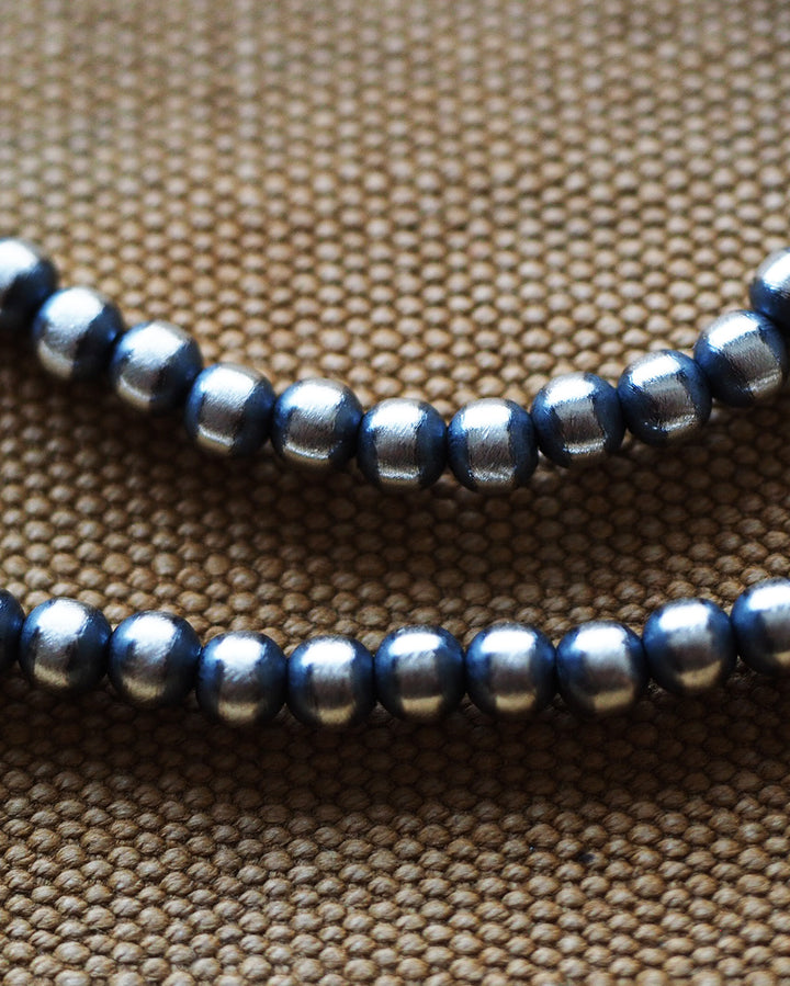 Indian Jewelry インディアンジュエリー Navajo Pearl Necklace 4mm 50cm