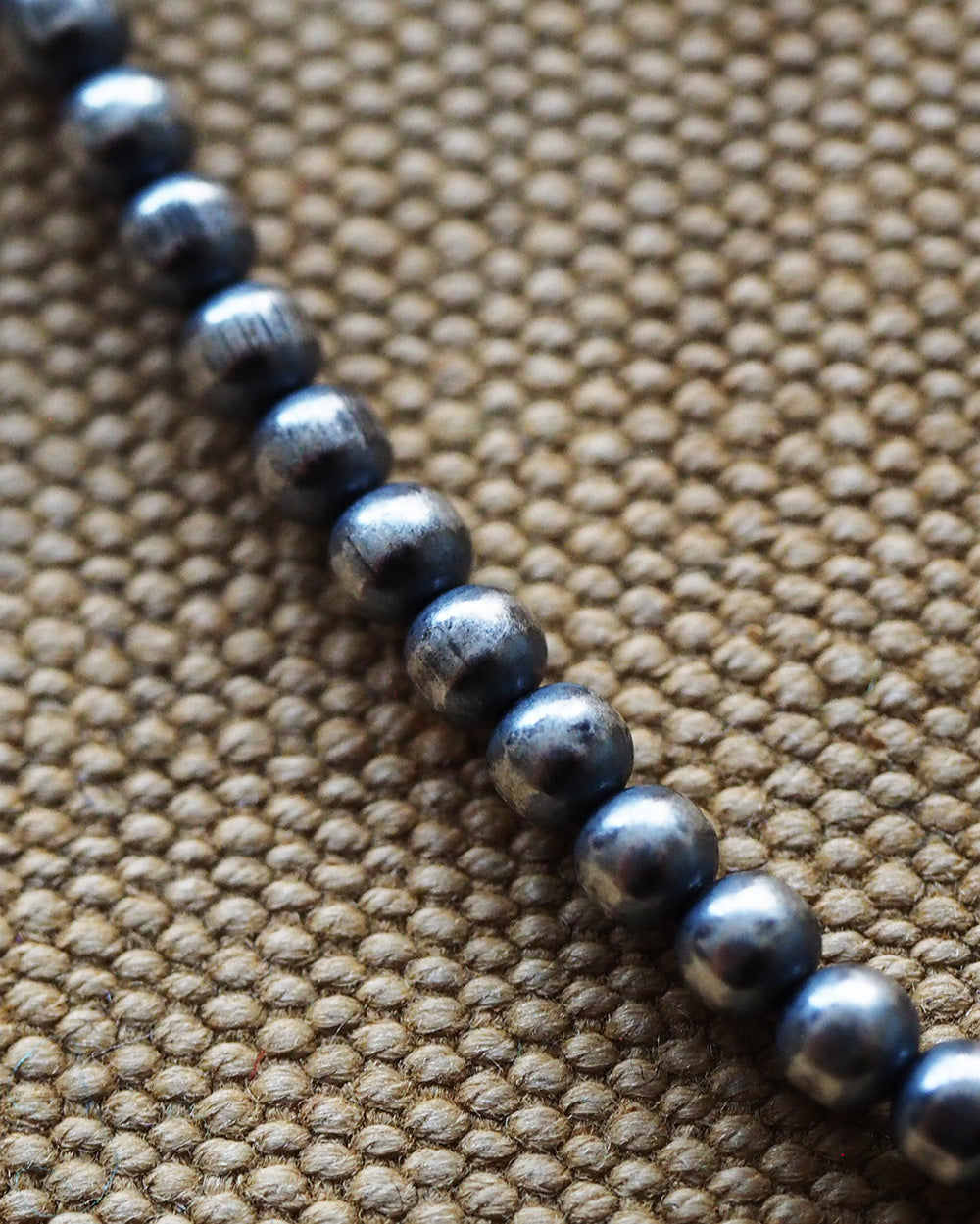 Indian Jewelry インディアンジュエリー Navajo Pearl Necklace 3mm