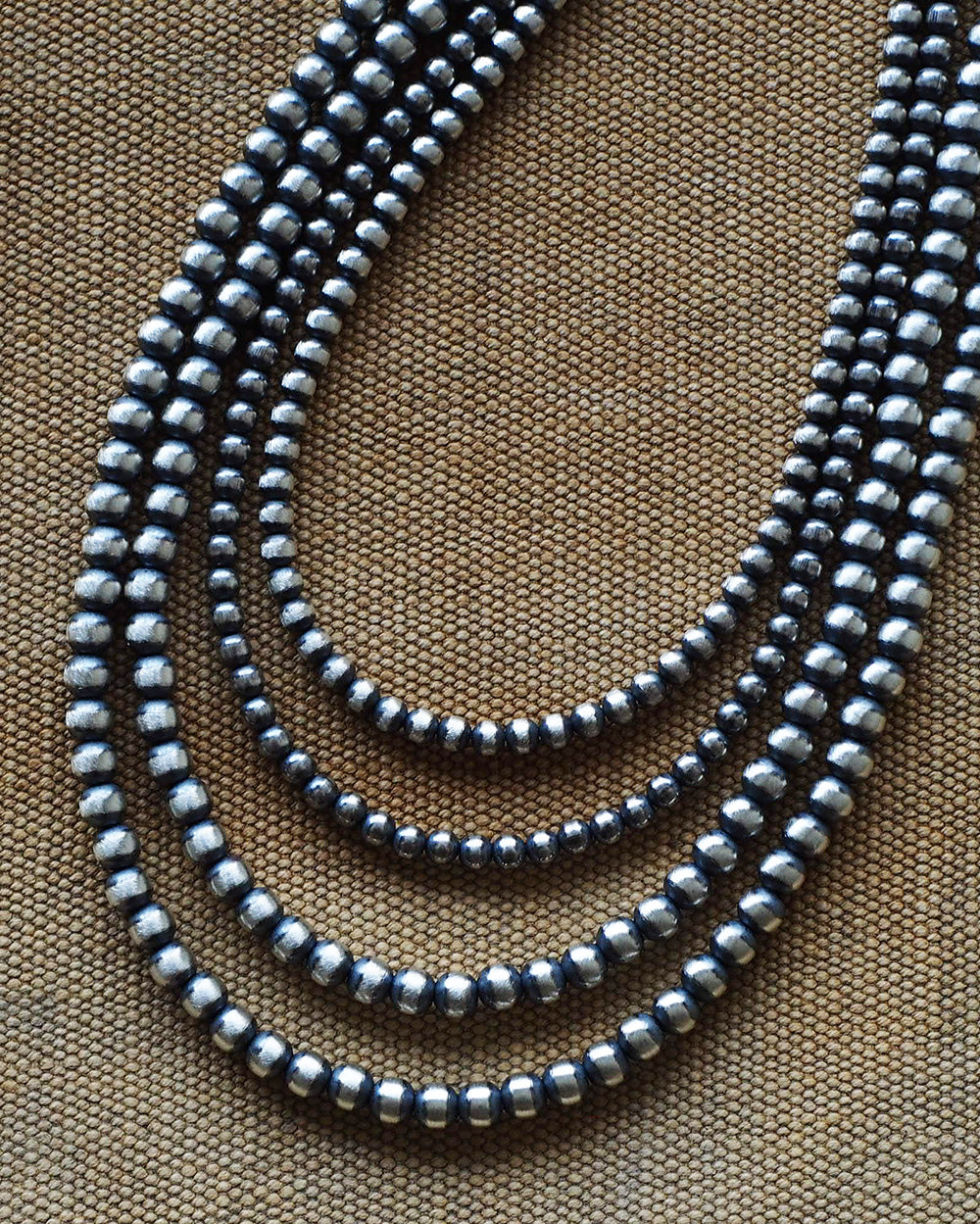 Indian Jewelry インディアンジュエリー Navajo Pearl Necklace 4mm 60cm