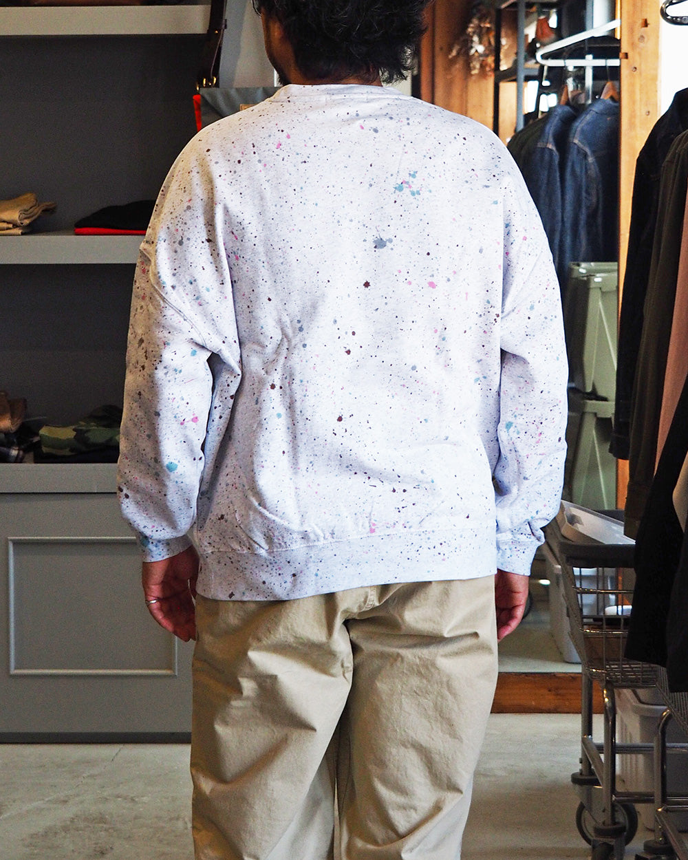 Nasngwam ナスングワム GALAXY CREW Ash Gray