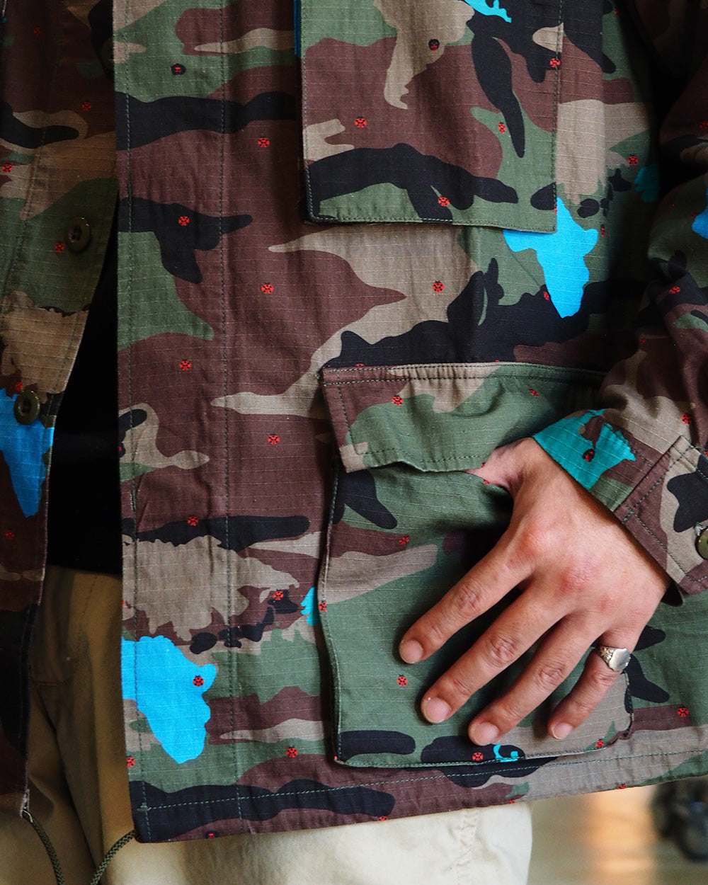 IMPRESTORE インプレストア W.A.T.W- BDU JACKET / Diana (WE ARE THE WOODLAND CAMO)