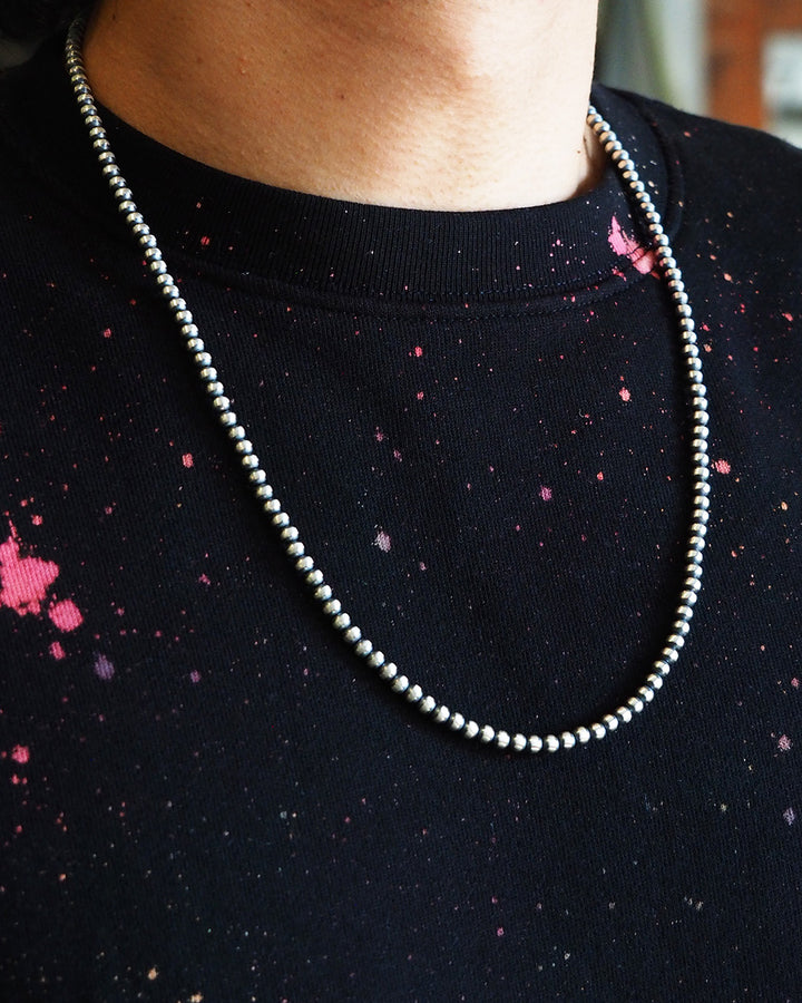 Indian Jewelry インディアンジュエリー Navajo Pearl Necklace 4mm 60cm