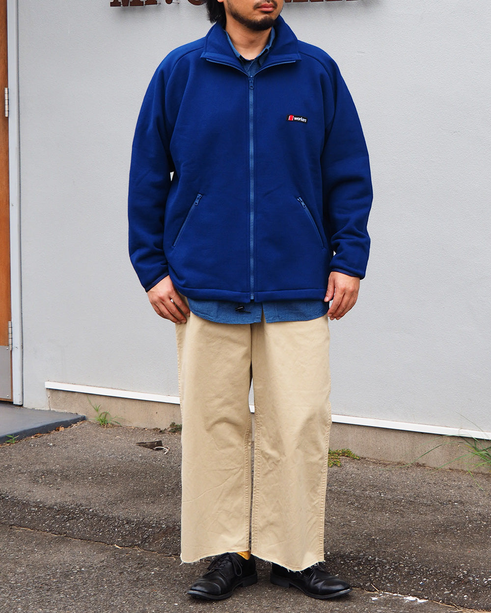 WORKERS ワーカーズ Jay Jacket, VI Blue