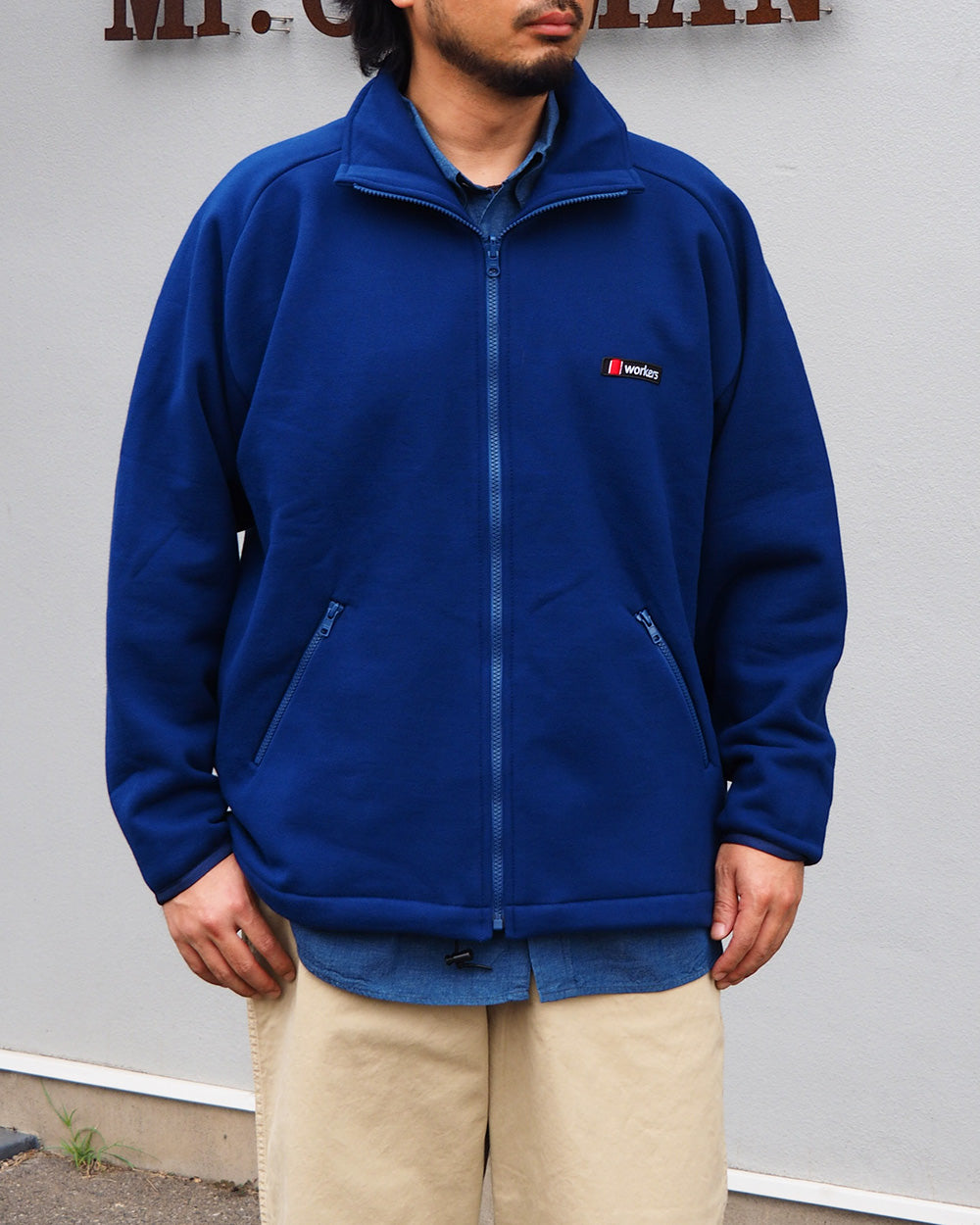 WORKERS ワーカーズ Jay Jacket, VI Blue