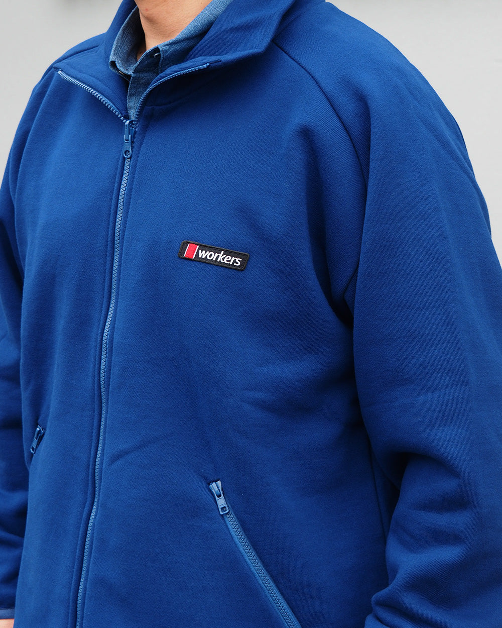 WORKERS ワーカーズ Jay Jacket, VI Blue