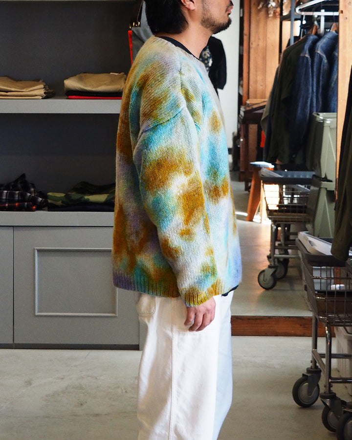 MacMahon Knitting Mills マクマホンニッティングミルズ Crew Neck Knit-Tiedye