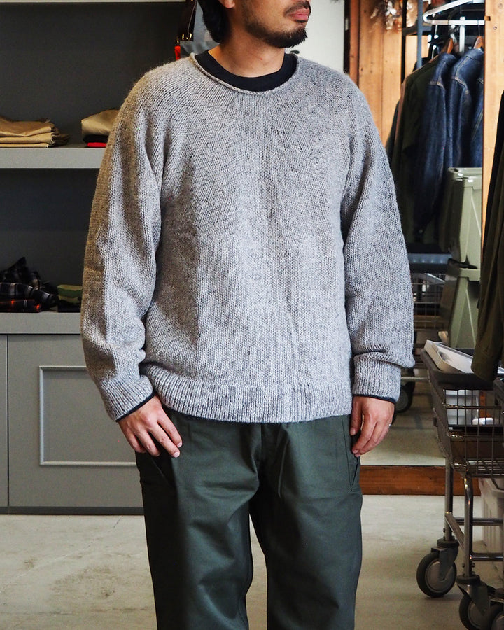 COLIMBO コリンボ ZA-0800 ALPAMAYO ROLL NECK SWEATER Gray