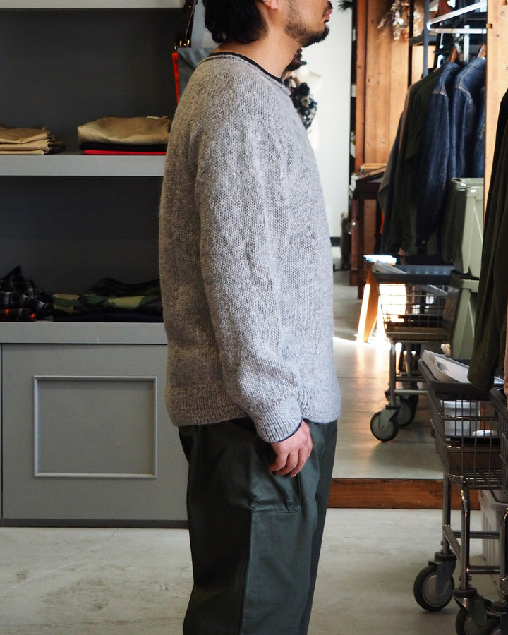 COLIMBO コリンボ ZA-0800 ALPAMAYO ROLL NECK SWEATER Gray