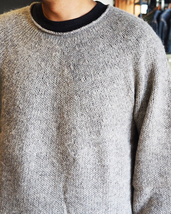 COLIMBO コリンボ ZA-0800 ALPAMAYO ROLL NECK SWEATER Gray