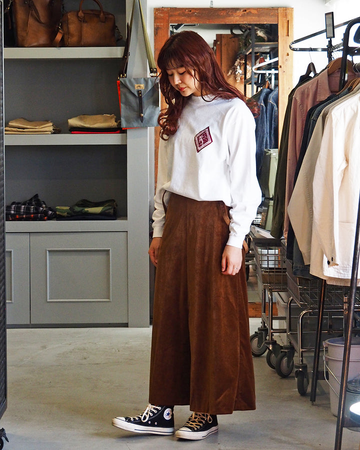 ATMOSPHERE MOUNTAIN WORKS アトモスフィアマウンテンワークス L/S Logo Tee