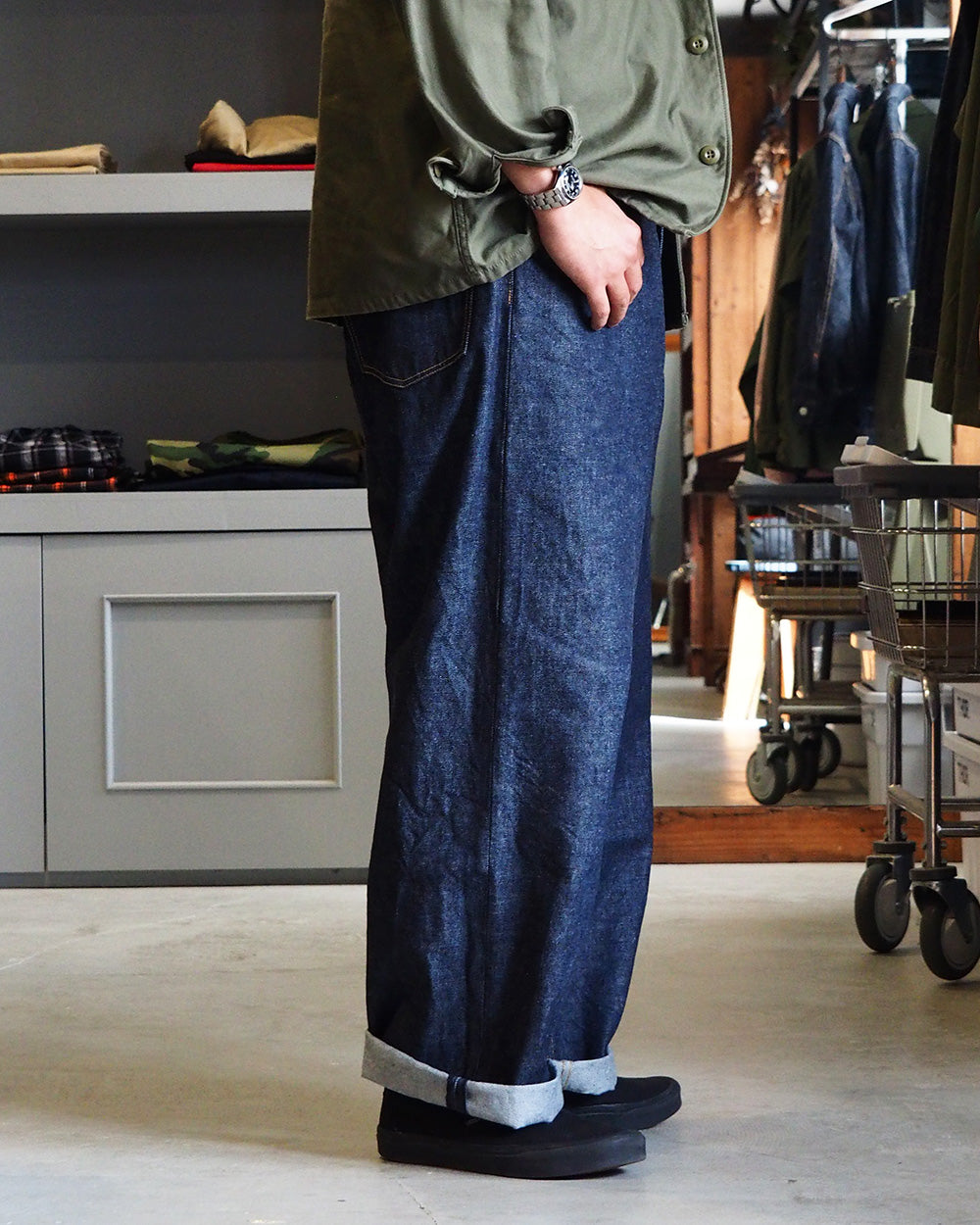 CRANK PROJECTS クランクプロジェクツ 13oz FAT DENIM