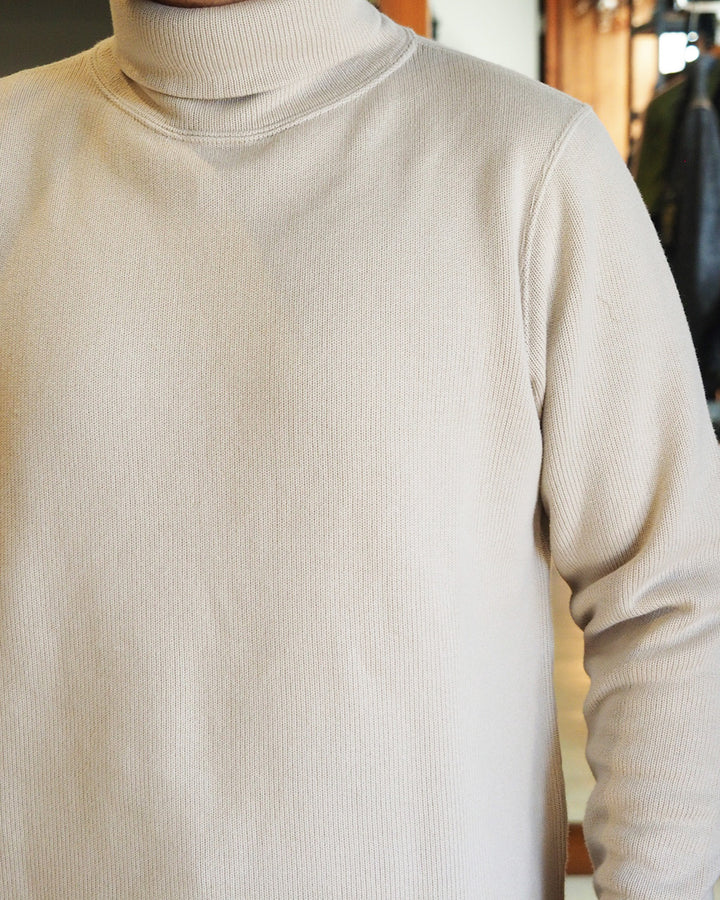 COLIMBO コリンボ ZB-0424 NEWKIRK TURTLE NECK THERMAL SHIRT Milk