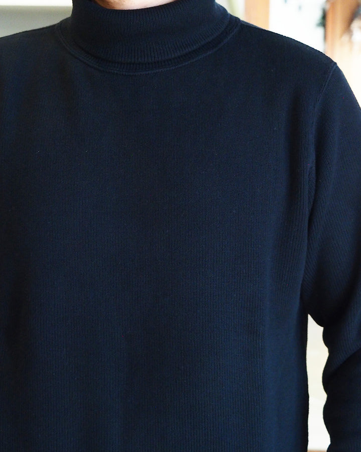 COLIMBO コリンボ ZB-0424 NEWKIRK TURTLE NECK THERMAL SHIRT Black