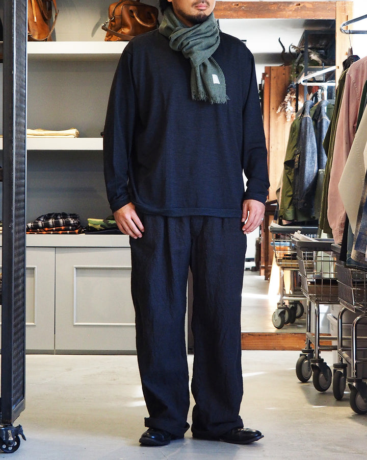 LOCALLY ローカリー 02452 light  short  muffler Moss  green