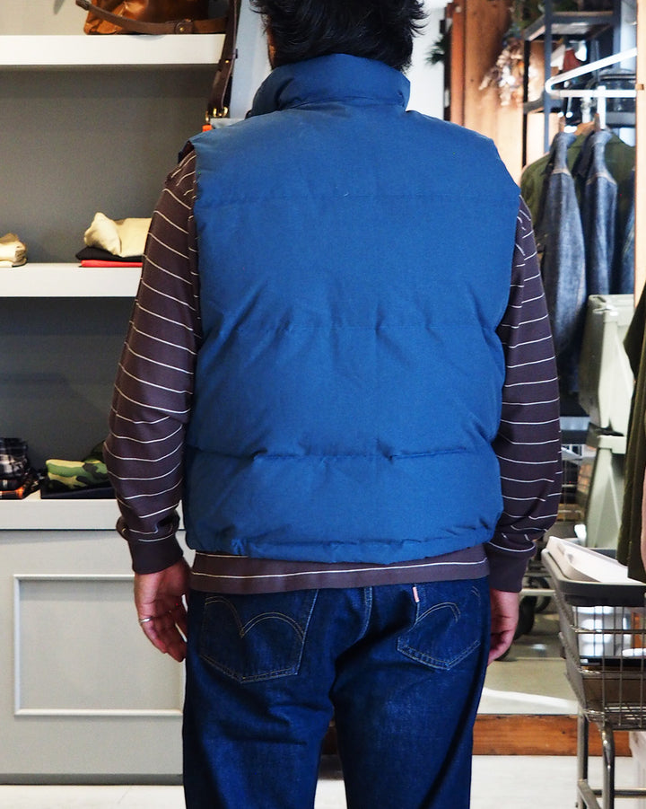 MODUCT モダクト Lot No. MO / MODUCT GRUNGE 64 CLOTH BALL PADDING VEST Blue