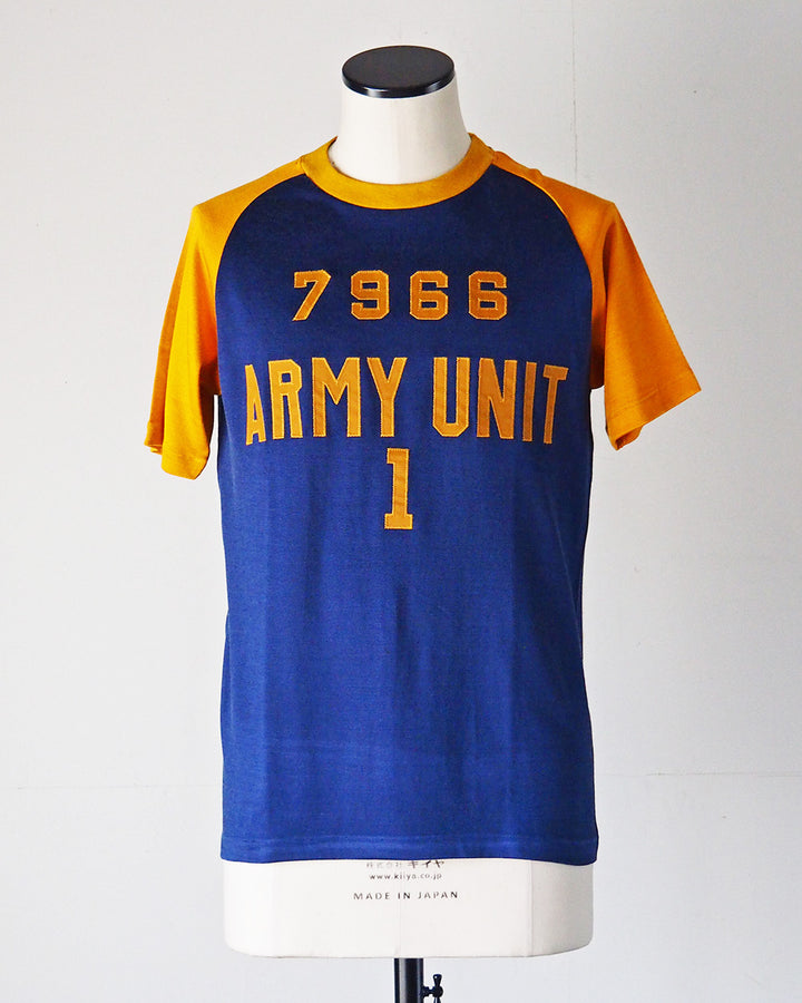 WAREHOUSE ウエアハウス Lot 4114 Combi Raglan S/S Tee ARMY UNIT