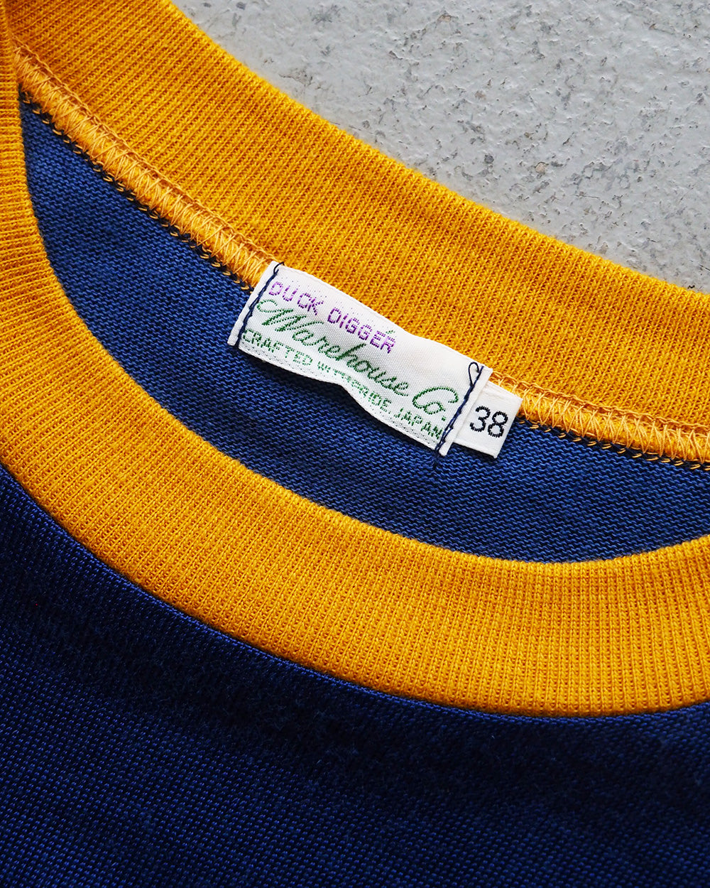 WAREHOUSE ウエアハウス Lot 4114 Combi Raglan S/S Tee ARMY UNIT