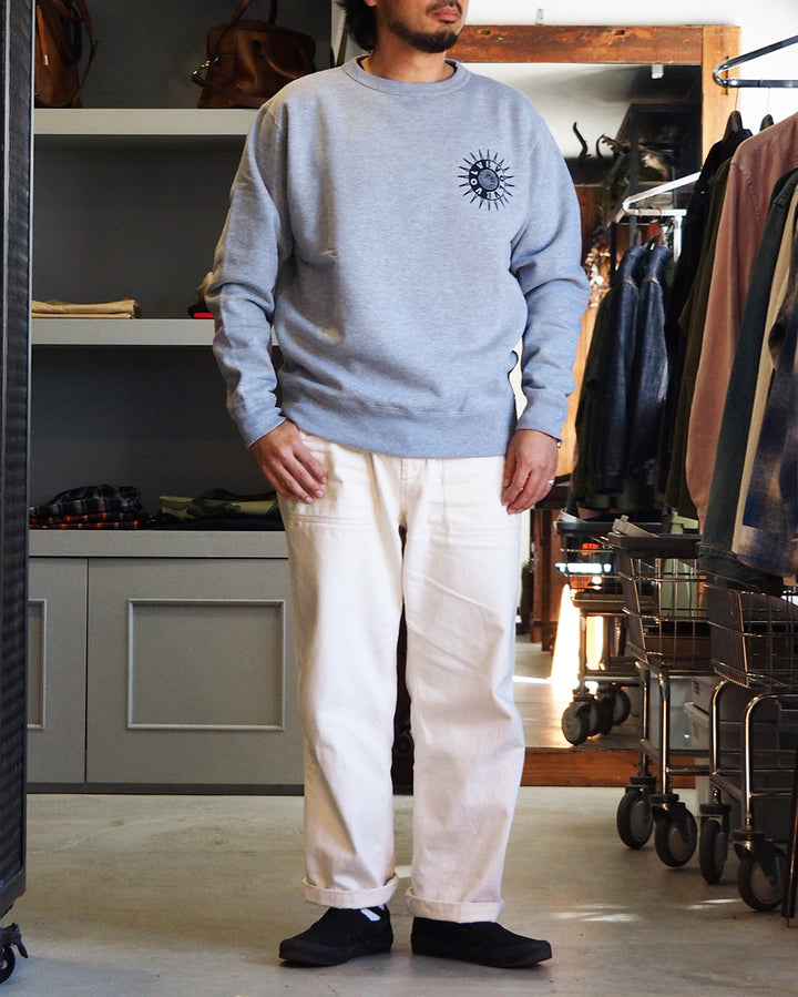 RAY TROLL Evolve Crew Fleece Neck Sweat Heather Grey