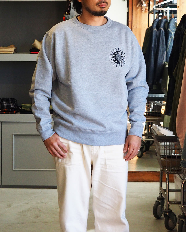 RAY TROLL Evolve Crew Fleece Neck Sweat Heather Grey