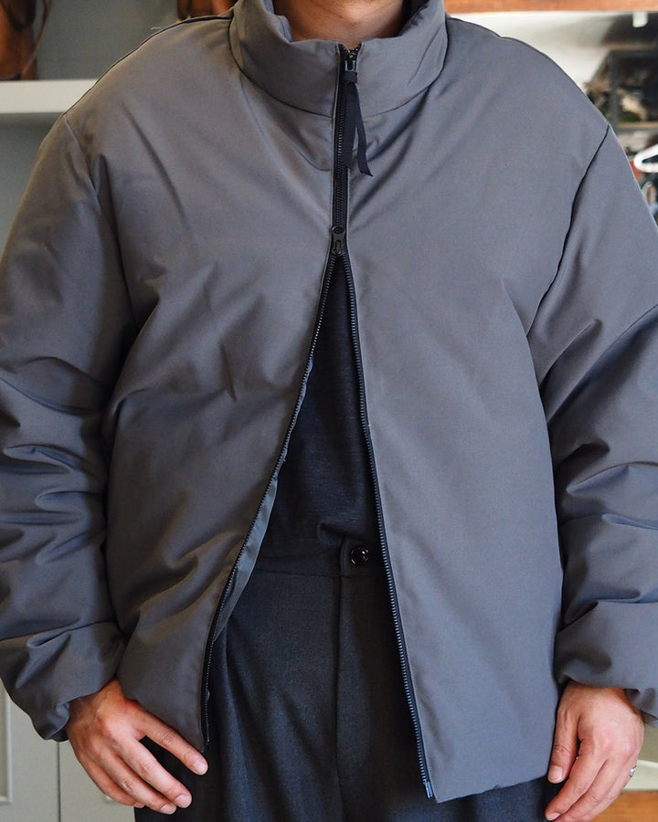 LAMOND ラモンド WEATHER CLOTH DOWN BLOUSON Gray