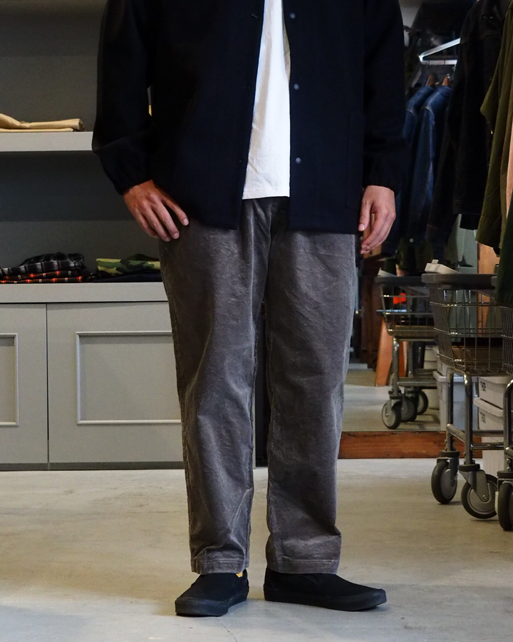 DELICIOUS デリシャス Corduroy Easy Pants - GRY