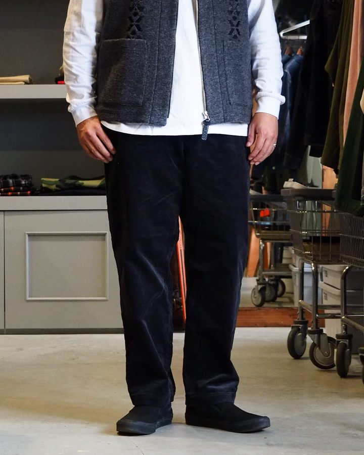 DELICIOUS デリシャス Corduroy Easy Pants - BLK