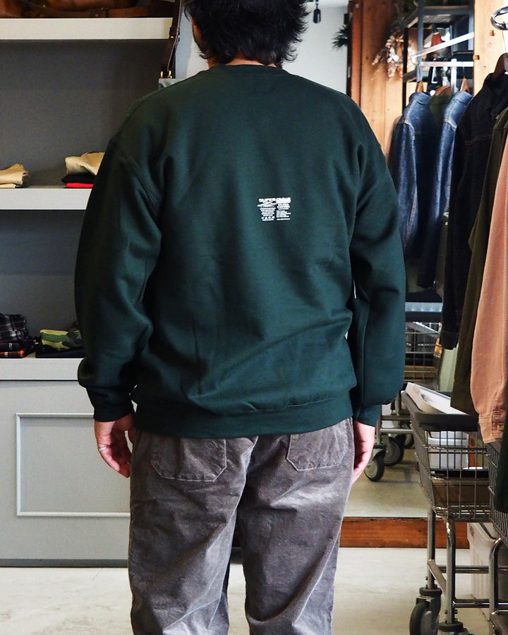 O.K. オーケー SAIKO Stitch Crew Sweat Green