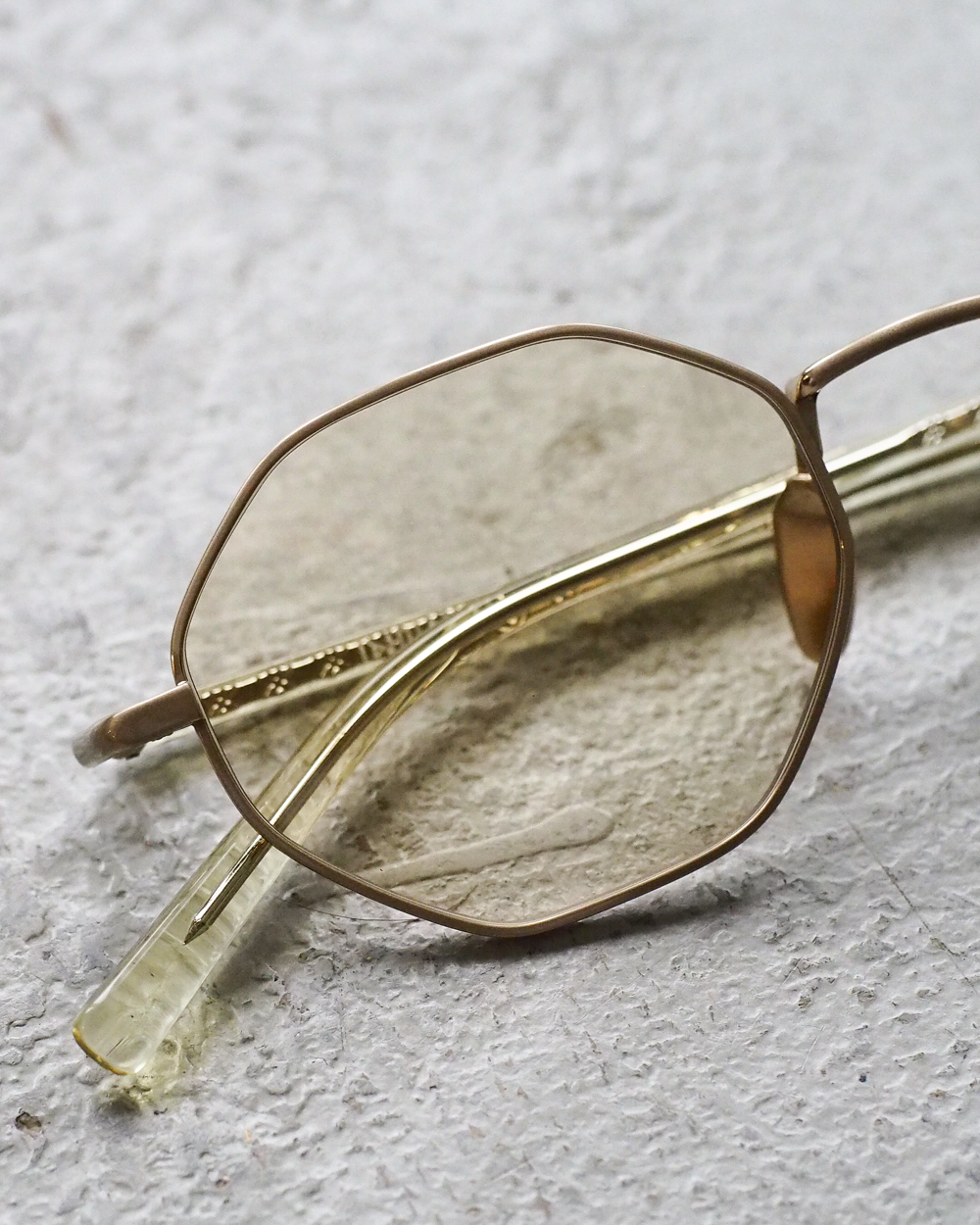 New ニュー INDIANA C-2 blasted gold / Yellow lens