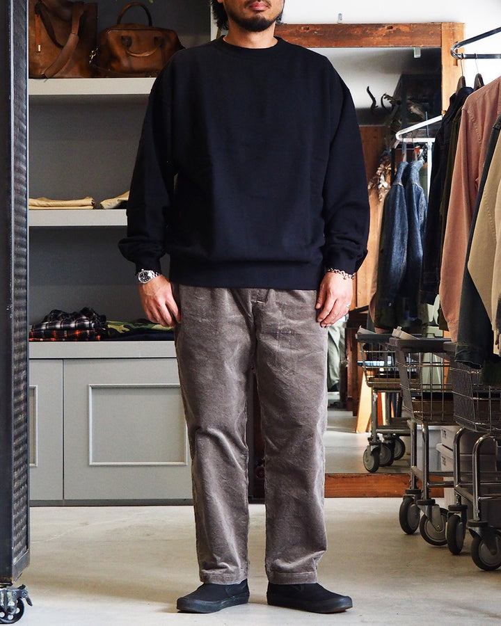 DELICIOUS デリシャス Urban Crew Sweat - BLK