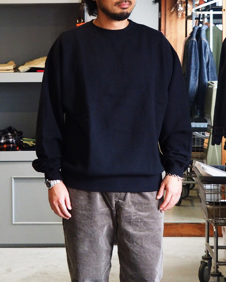 DELICIOUS デリシャス Urban Crew Sweat - BLK