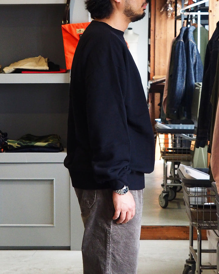 DELICIOUS デリシャス Urban Crew Sweat - BLK