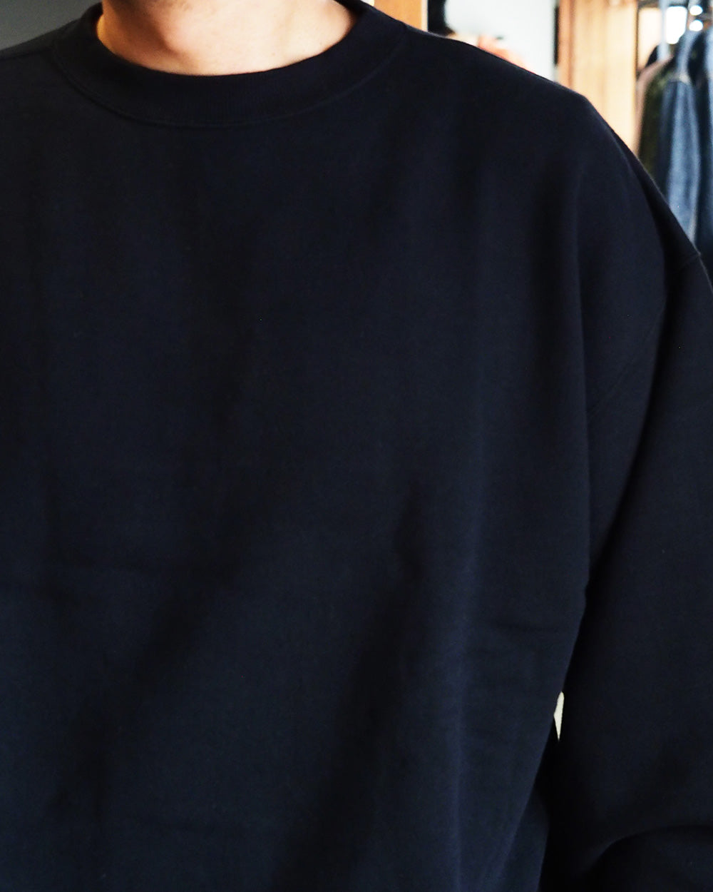 DELICIOUS デリシャス Urban Crew Sweat - BLK
