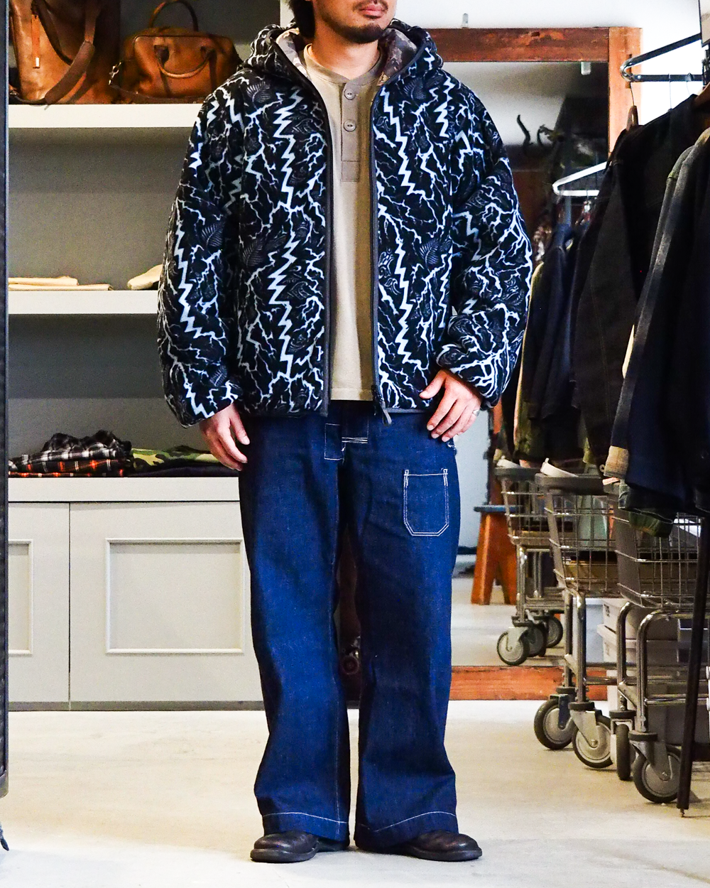 SUN SURF サンサーフ SS16059 REVERSIBLE PRIMALOFT JACKET