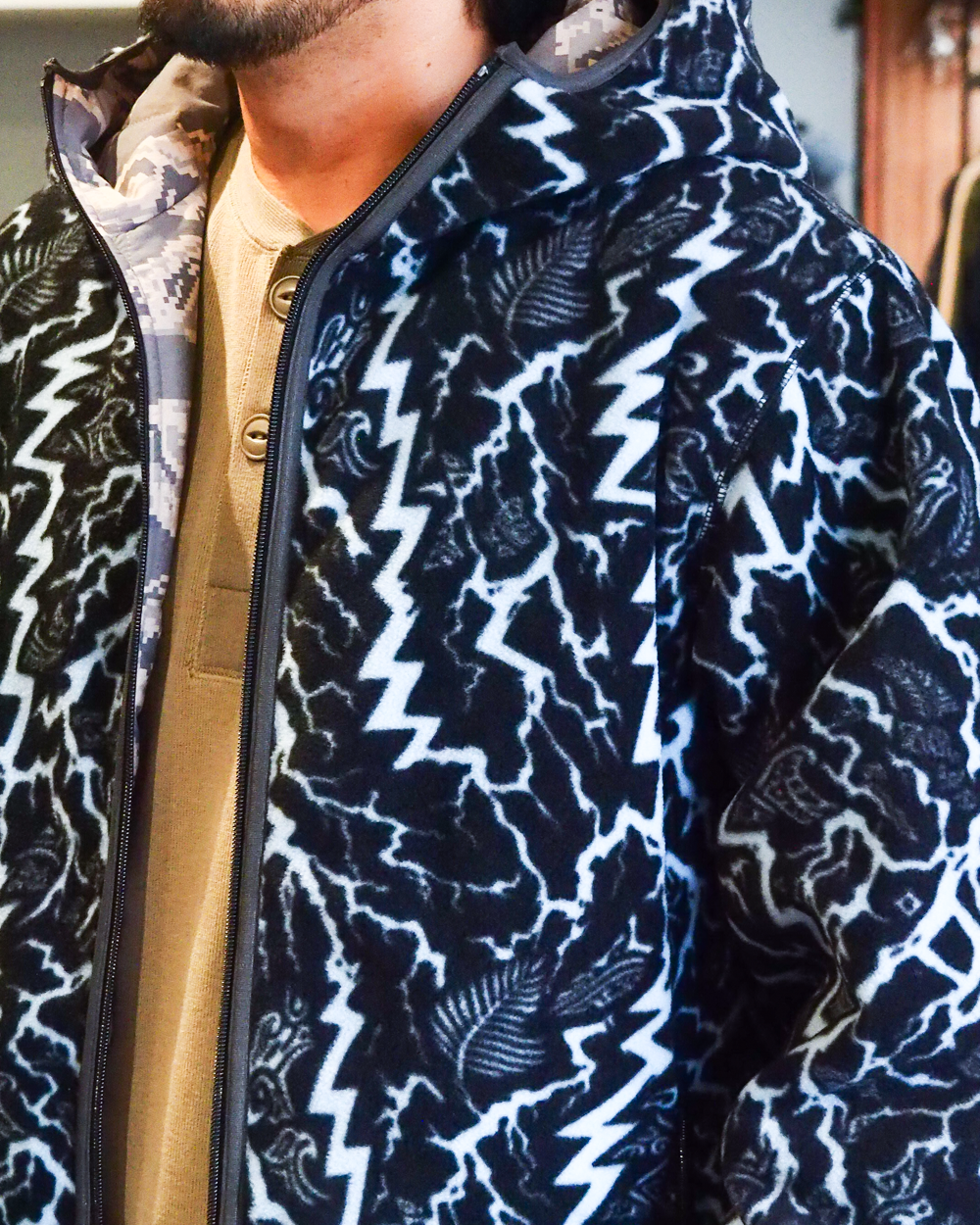 SUN SURF サンサーフ SS16059 REVERSIBLE PRIMALOFT JACKET