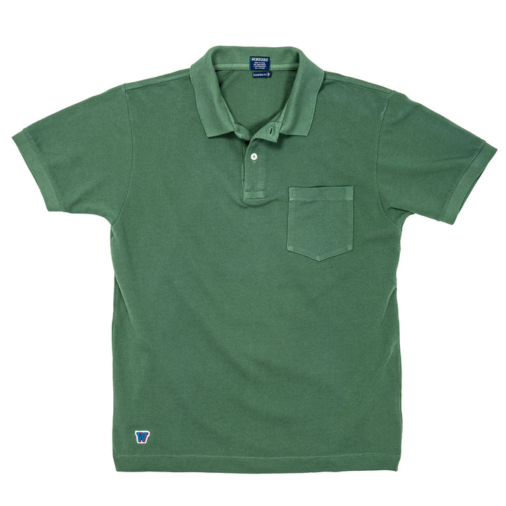 WORKERS Modified Fit Polo Forest Green