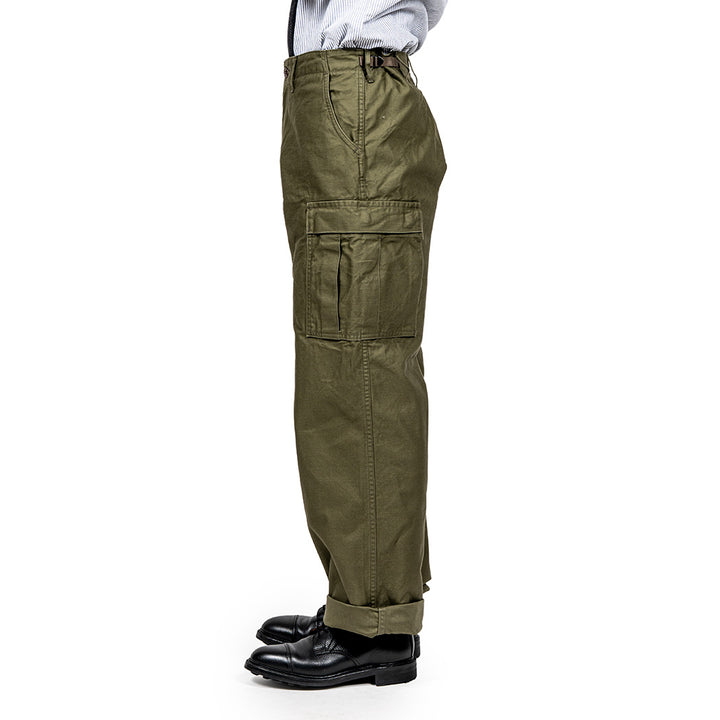 WORKERS ワーカーズ M-65 Trousers Mod, OD Reversed Sateen