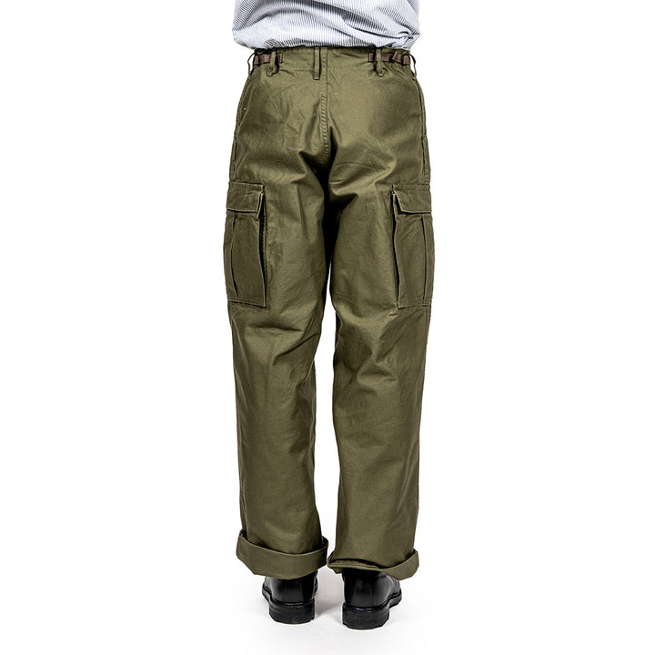WORKERS ワーカーズ M-65 Trousers Mod, OD Reversed Sateen