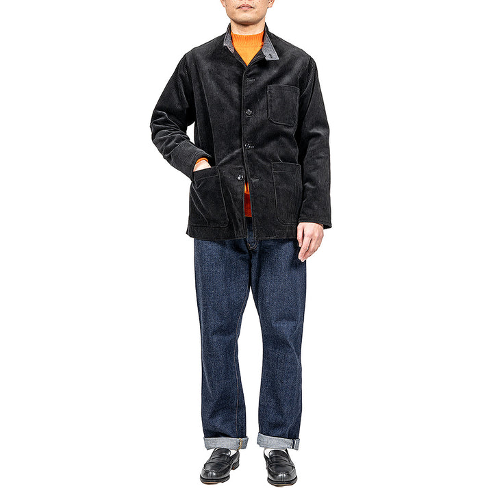WORKERS ワーカーズ Forestier, Heavy Corduroy, Black