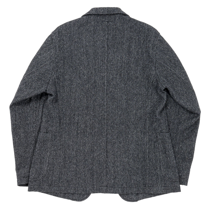 WORKERS ワーカーズ Lounge Jacket, Twisted Herringbone Tweed