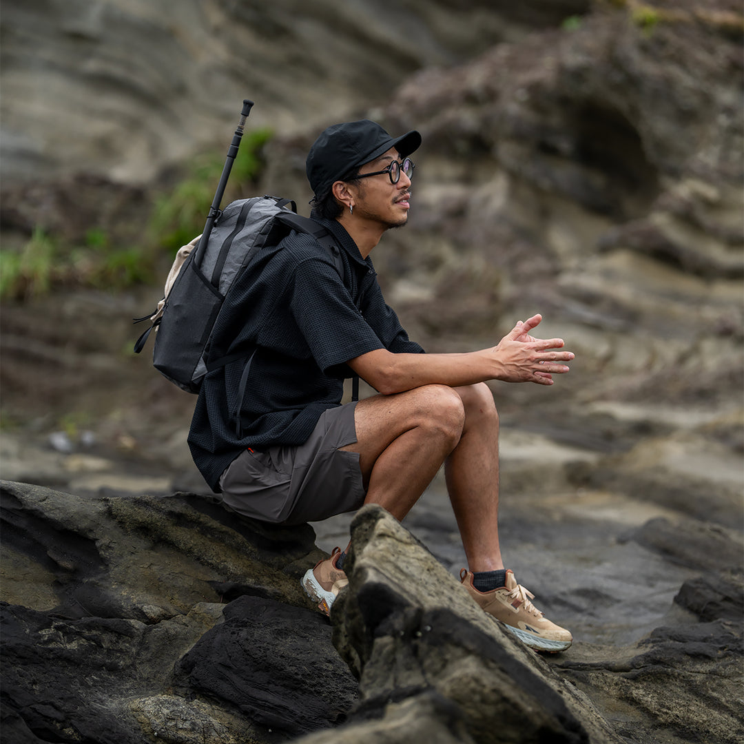 RIDGE MOUNTAIN GEAR リッジマウンテンギア Comfy Pullover Short Sleeve Shirt Trail Shadow